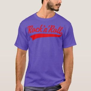 Camiseta Rock n Roll Red