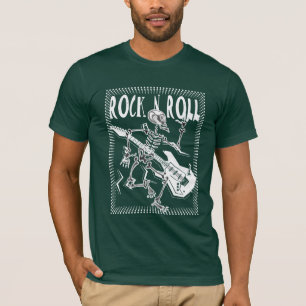 Camiseta Rock N Roll Skeleton