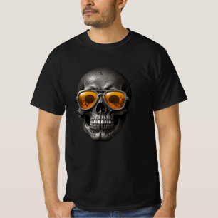 Camiseta Rock 'n' Roll Skull Tees: Usa tu Rockstar interno