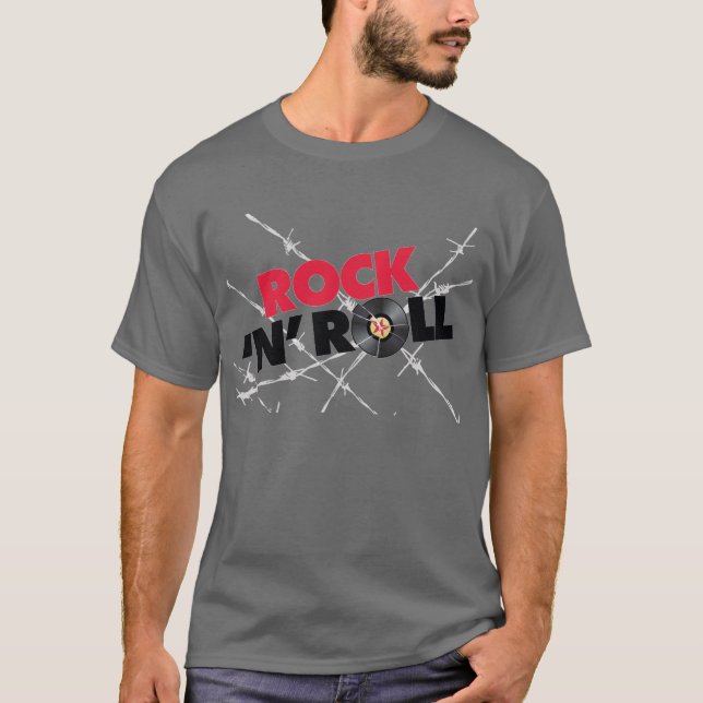 Camiseta Rock N Roll T-Shirt (Anverso)