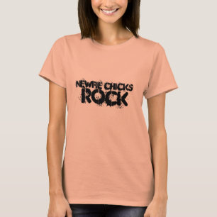 Camiseta Rock Newfie Chicks