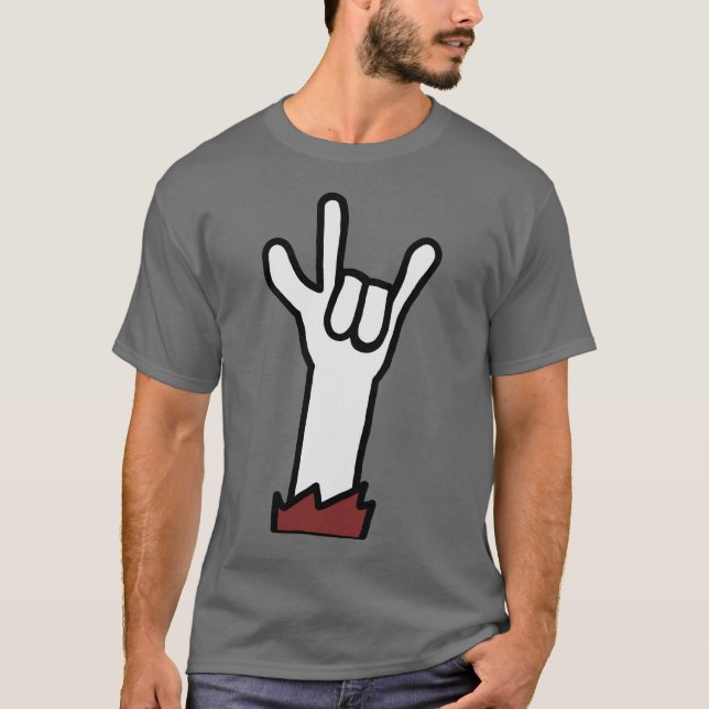 Camiseta Rock on! (Anverso)