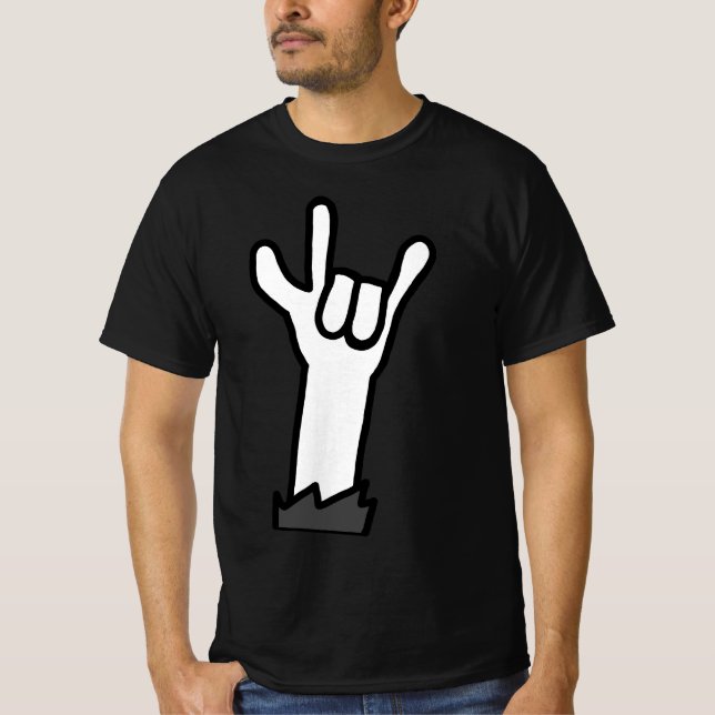 Camiseta Rock on! (Anverso)