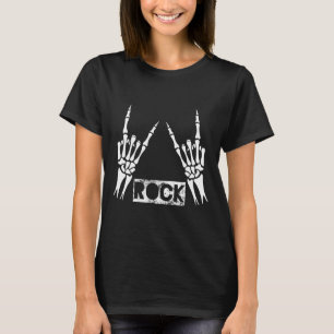 Camiseta Rock on Band Tees For Women Rock and Rols For Me