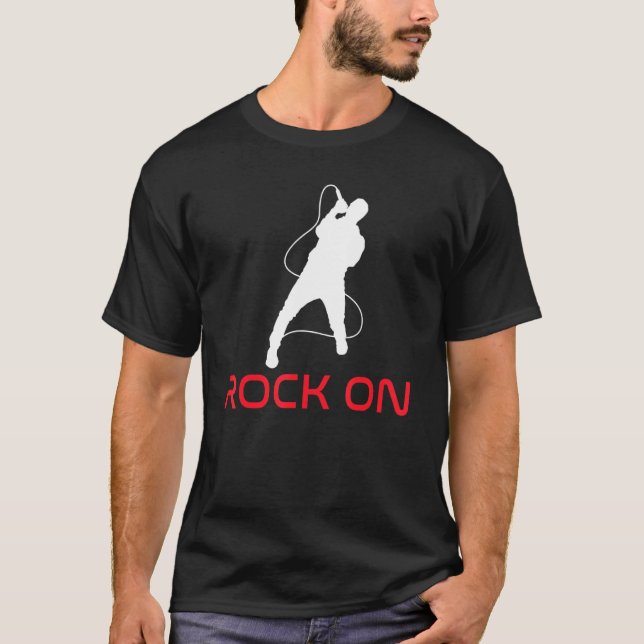 Camiseta Rock On Rock and Rolker (Anverso)