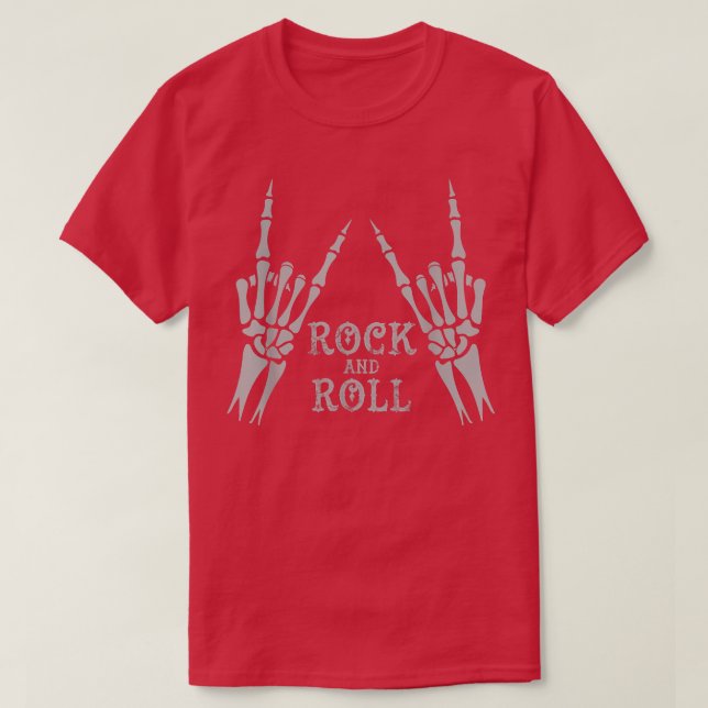 Camiseta Rock On Rock Star Concert Band Tees For Women & Me (Diseño del anverso)