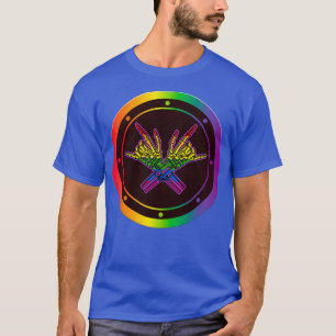 Camiseta Rock On Skeleton Hand Pride