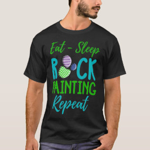 Camiseta Rock Painting Rock Painter Cita Gracioso Arte De P