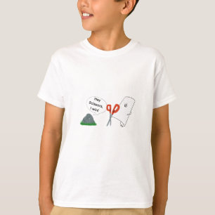 Camiseta Rock, papel, tijeras