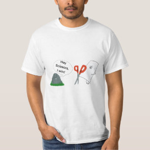 Camiseta Rock, papel, tijeras