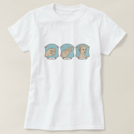 Camiseta Rock, Paper, Caesar Funny Word Pun