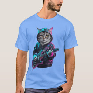 Camiseta Rock para guitarra y rock para hombres mujeres