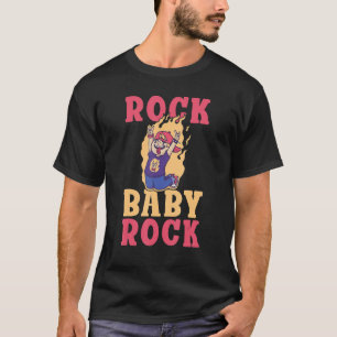 Camiseta Rock para niños y rock para rollos