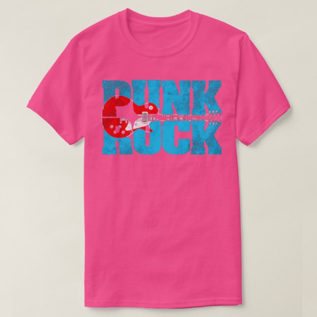 Camiseta Rock punk (Diseño del anverso)