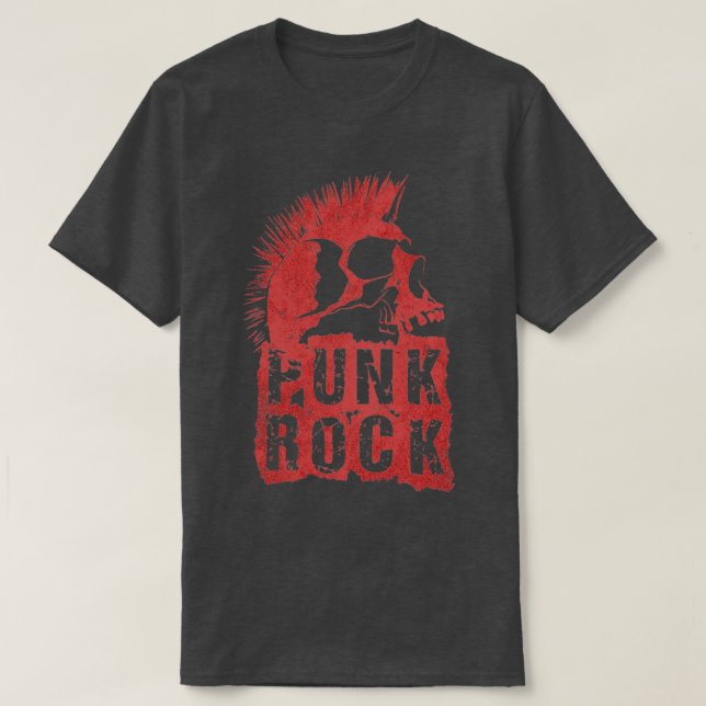 Camiseta Rock punk10 (Diseño del anverso)