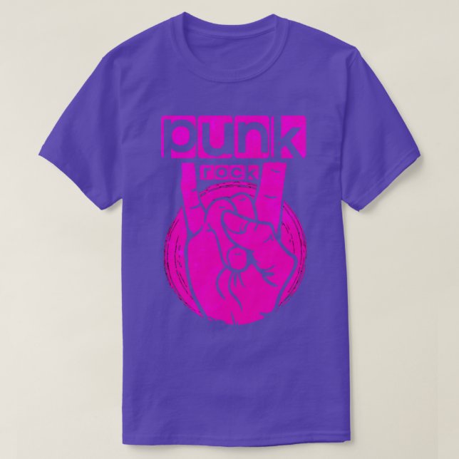 Camiseta Rock punk9 (Diseño del anverso)