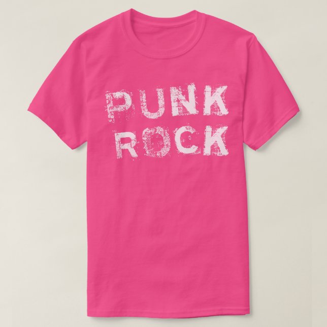 Camiseta Rock punk 1 (Diseño del anverso)