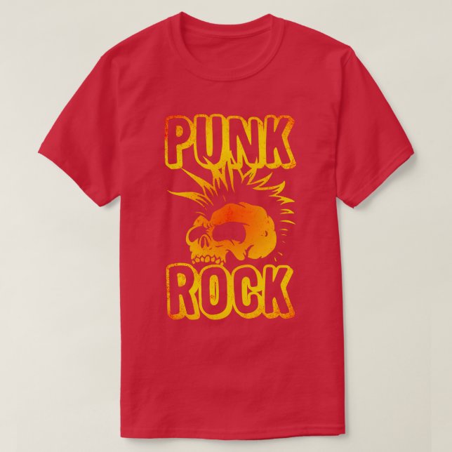 Camiseta Rock punk 10 (Diseño del anverso)