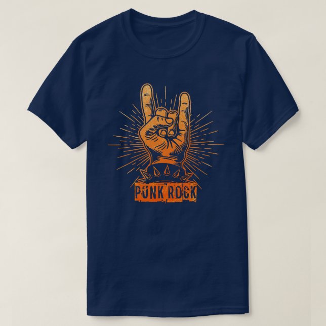 Camiseta Rock punk 17 (Diseño del anverso)