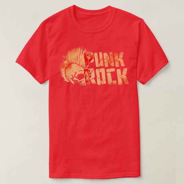 Camiseta Rock punk 5 (Diseño del anverso)