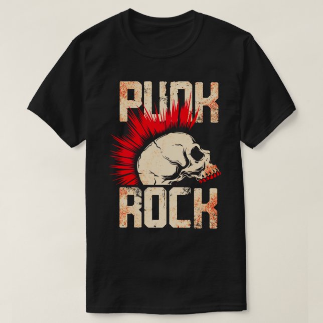 Camiseta Rock punk 8 (Diseño del anverso)