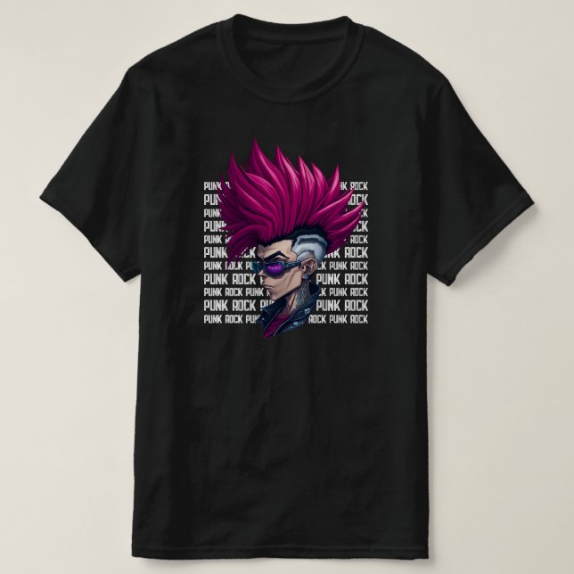 Camiseta Rock Punk De Música Y Gig De Banda De Rockero De O (Diseño del anverso)