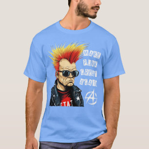 Camiseta Rock punk hace grande al Punk de nuevo