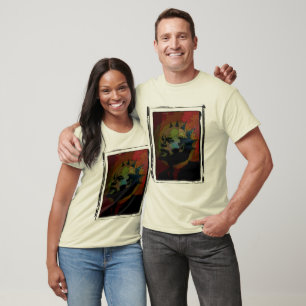Camiseta Rock punk Stalin Camo
