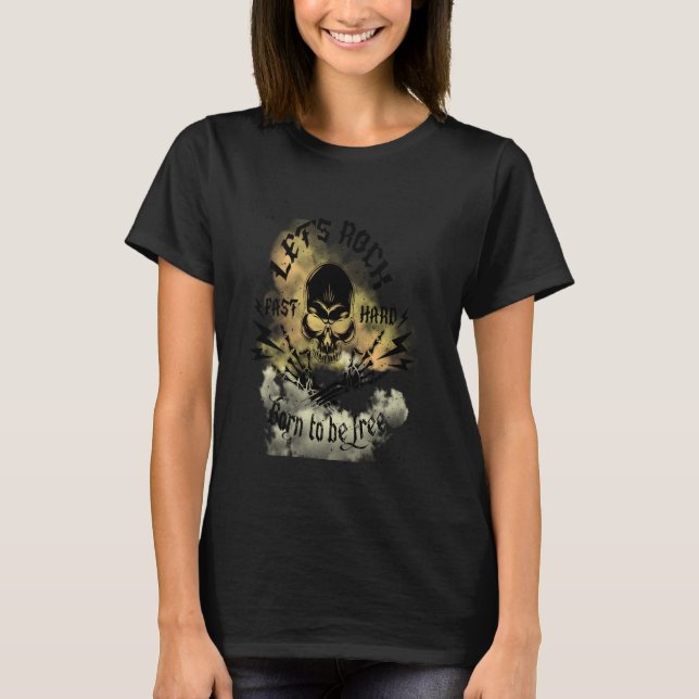 Camiseta Rock rápido (Anverso)