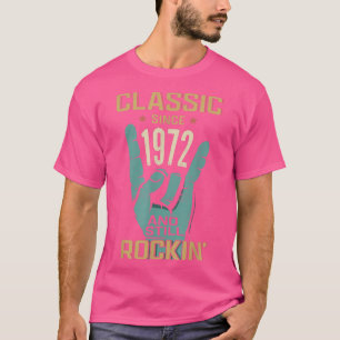 Camiseta Rock Retro N Rollo Música Amante del cumpleaños Cl