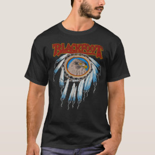 Camiseta Rock rock de pie negro para hombres mujeres