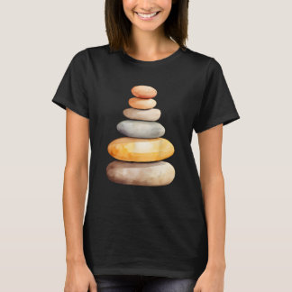 Camiseta Rock Rock Stacker Rock Balancing Rock Stack Cairn