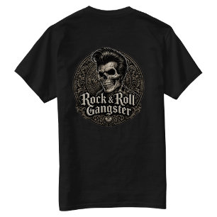 Camiseta Rock & Roll Gangster Back hit