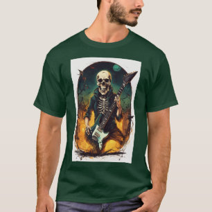Camiseta Rock & Roll Inferno: Poster del Concierto de Cráne