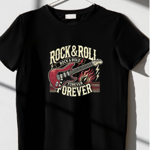 Camiseta "Rock & Roll Para Siempre".