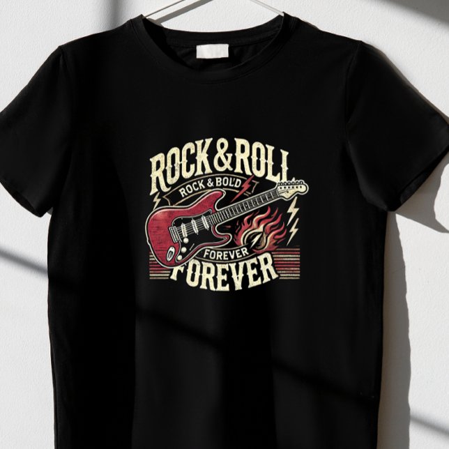 Camiseta "Rock & Roll Para Siempre". (Subido por el creador)