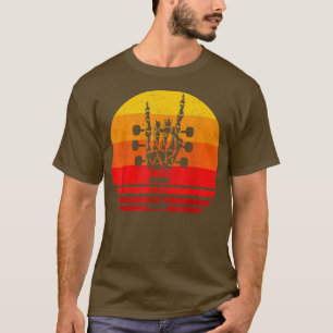 Camiseta Rock & Roll Skeleton Guitar Music Lover Rockstar T
