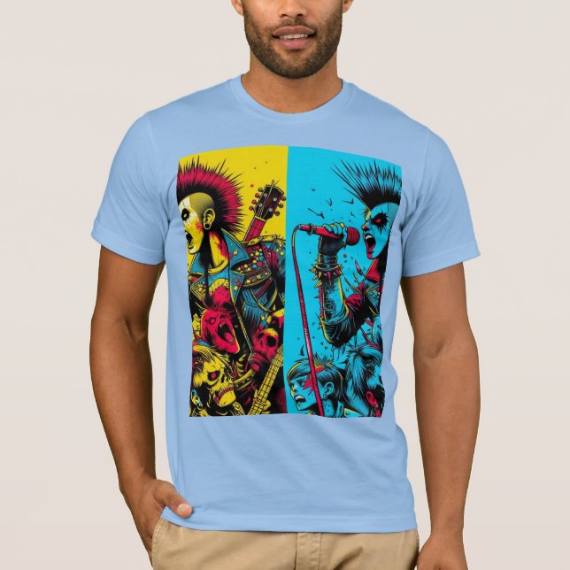 Camiseta Rock sin muerte (Anverso)