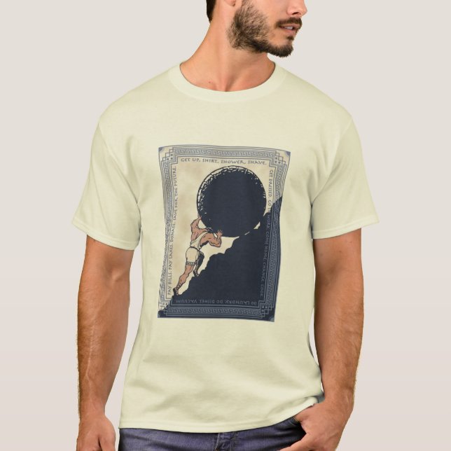 Camiseta Rock sisyphus Mundane (Anverso)