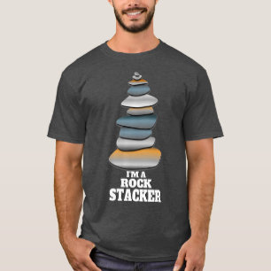 Camiseta Rock Stacking Rock Stacker Cairn Hiking Gift
