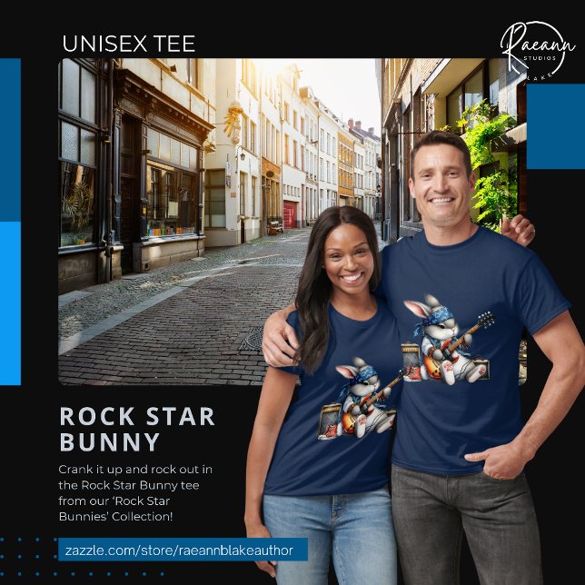 Camiseta Rock Star Bunny (Subido por el creador)