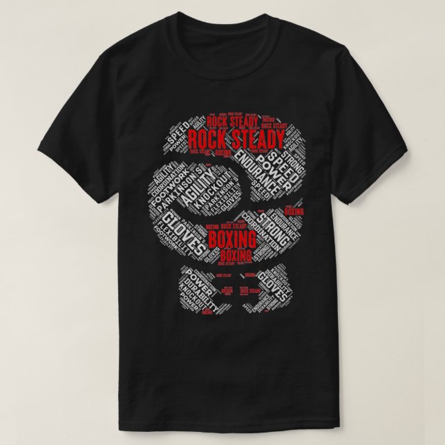Camiseta Rock Steady Boing Glove Parkinson  (Diseño del anverso)