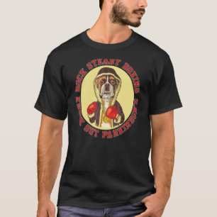 Camiseta Rock Steady Boxing Parkinson S Boxer Perro Con Roj