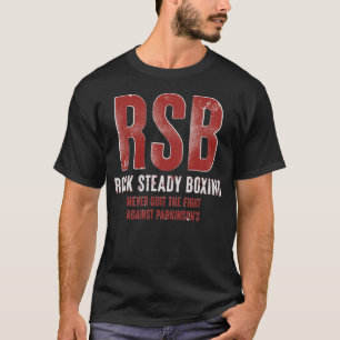 Camiseta Rock Steady Boxing RSB Fiebre Parkinson