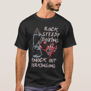 Camiseta Rock Steady Boxing Sacude A Parkinsons