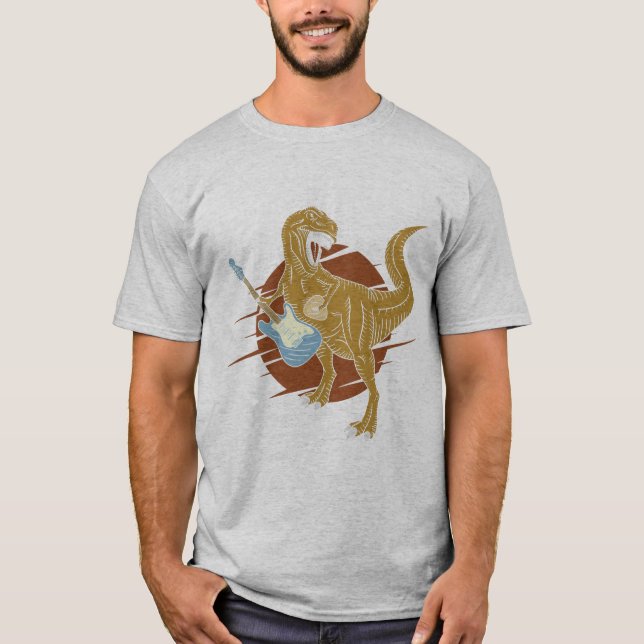Camiseta Rock T Rex (Anverso)