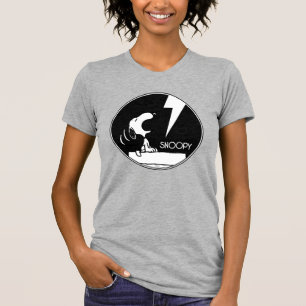 Camiseta Rock Tees   Snoopy Howling