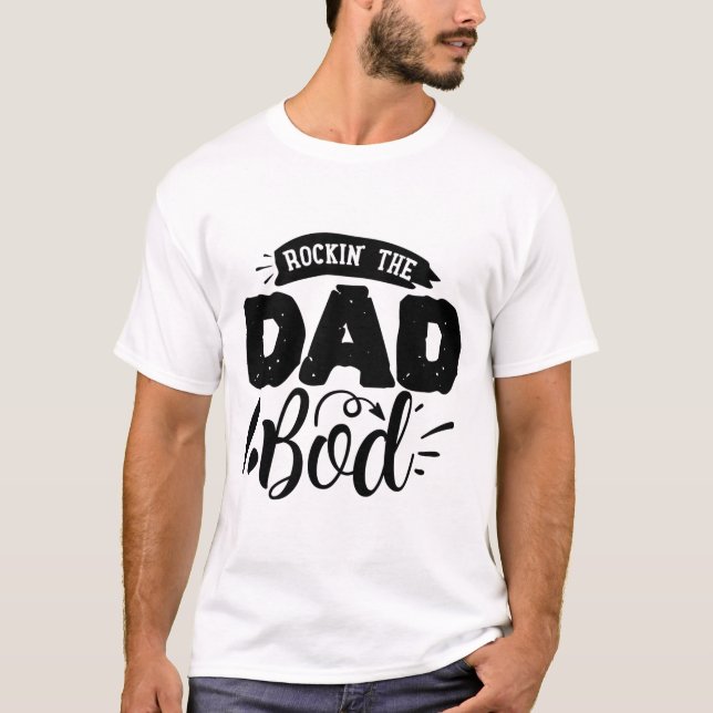 Camiseta Rock The Dad Bod (Anverso)