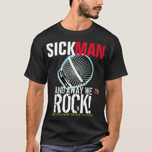 CAMISETA ROCK THE MIC (Anverso)