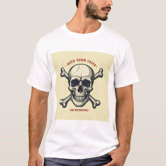 Camiseta "Rock the Rebellion: Audaz Skull & Crossbone T-Shi